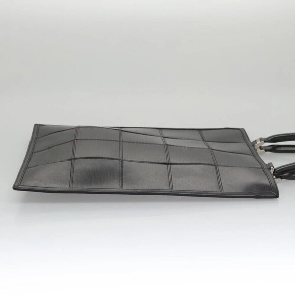 LOUIS VUITTON Epi Stretch Silver Fizz Hand Bag Black M54622 LV Auth 105153 - Picture 4 of 15